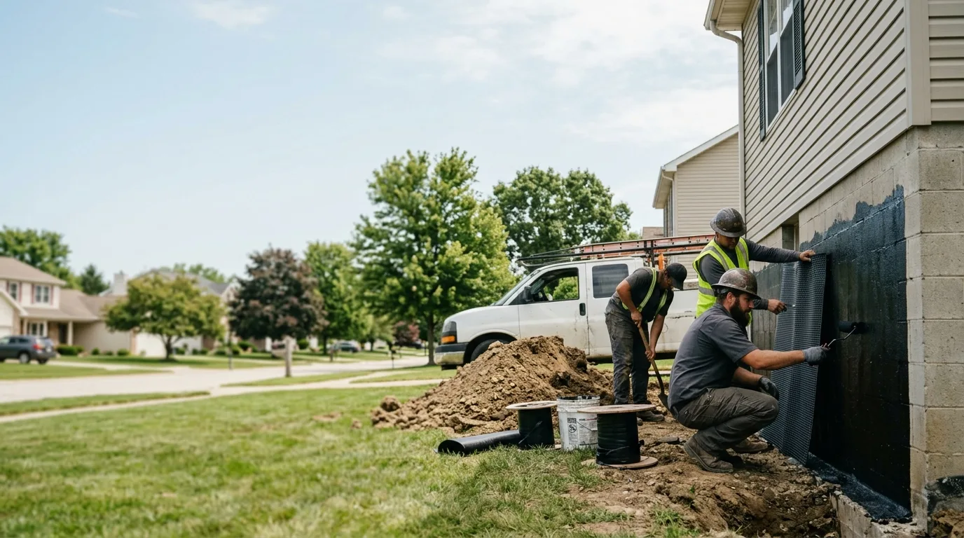 Basement Waterproofing in Sidell, IL near me